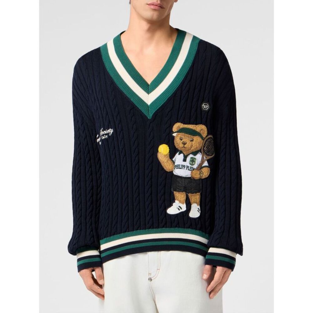Philipp Plein Sweater Men Navy